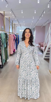 Vestido Valdirene Cinza